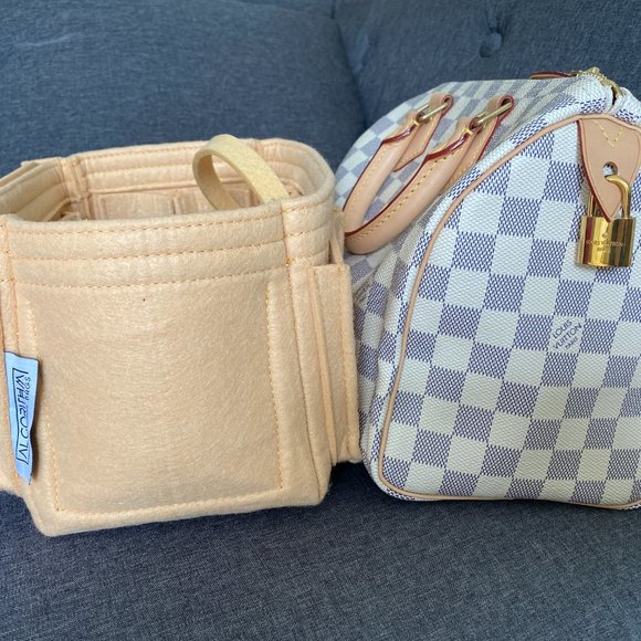 🙀LV Speedy 25 30 35 Organizer Insert Shaper Tan👑 - Picture 12 of 12